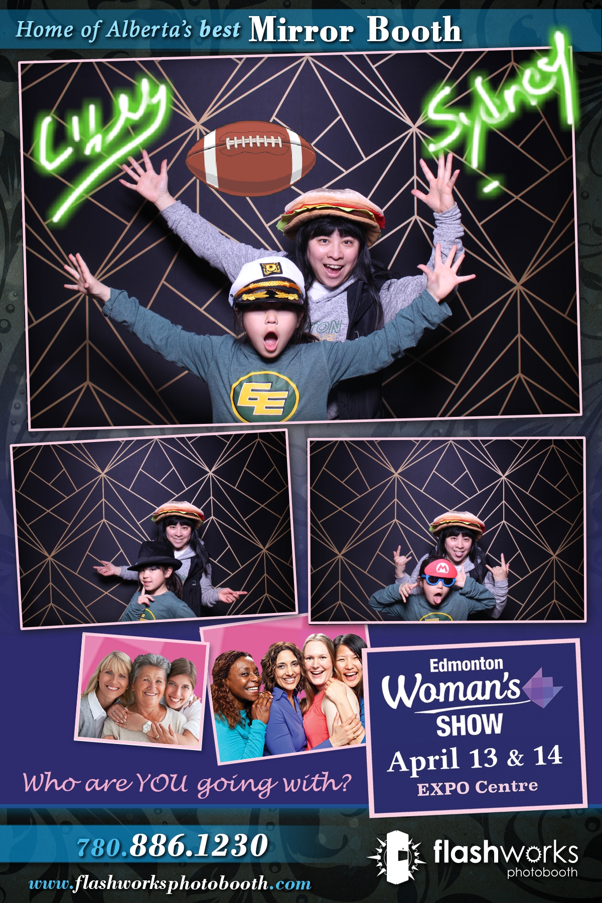 Spring Edmonton Woman's Show 2019 | View more photos from the event at gallery.flashworksphotobooth.com/u/FlashworksPhotoboothInc/Spring-Edmonton-Womans-Show-2019